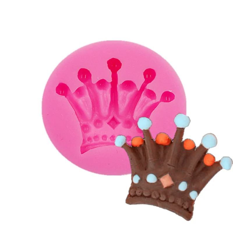 

Queen Angel Princess Crown Cake Craft Silicone Mold Clay Resin Candy Super Mold DIY Dessert Decoration Tools DIY Dessert Mold