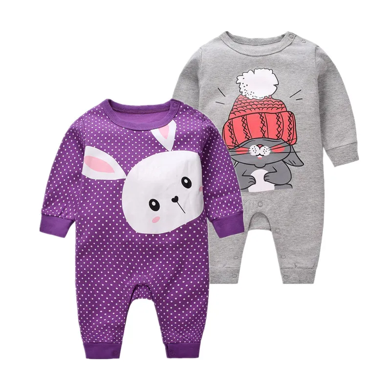 Orangemom 2021 Baby girls Clothes Cartoon Newborn boy Long Sleeve baby Romper Boys roupas infantil Rompers | Детская одежда и