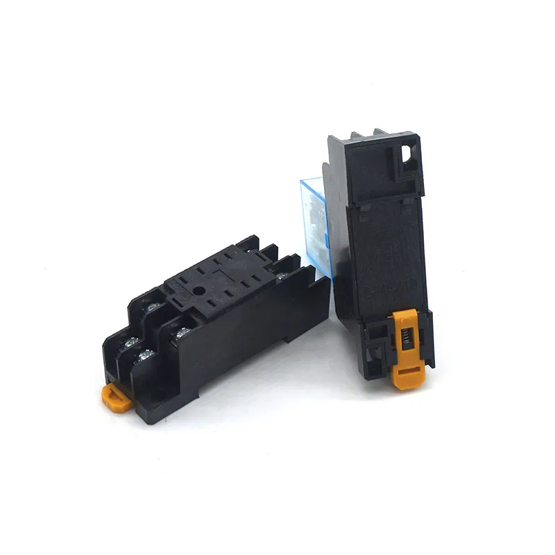 10 шт. реле MY2NJ DC12V 24 В AC110V 220 в маленькое 5A 8PIN катушка DPDT с гнездом|relay 5a|relay my2njsmall relay |