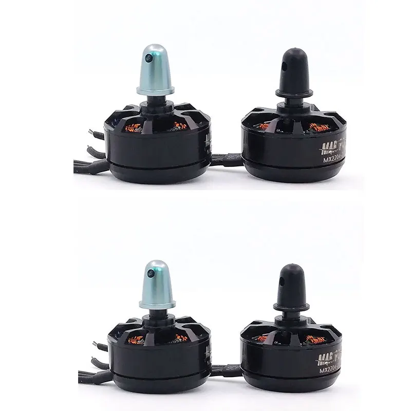 4 компл./лот MARSPOWER MX2204 2300KV Радиоуправляемый бесщеточный двигатель CW CCW Для