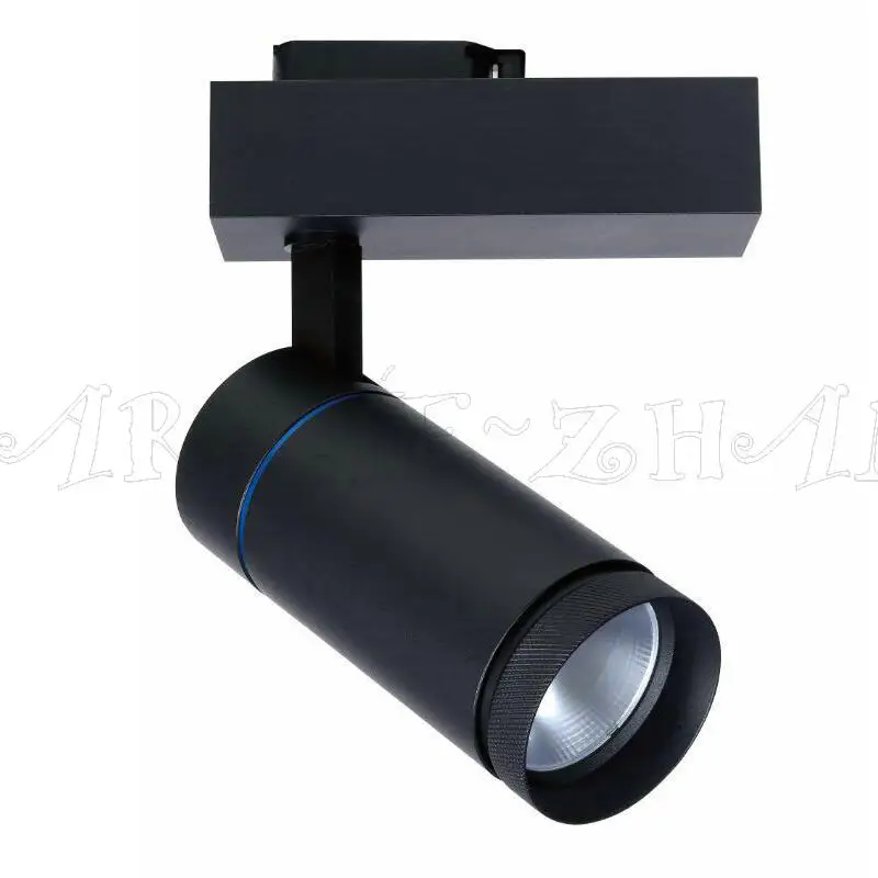 white or black shell COB LED Track Lighting 30W AC85-265V cree Spotlights Rail Lamps | Лампы и освещение