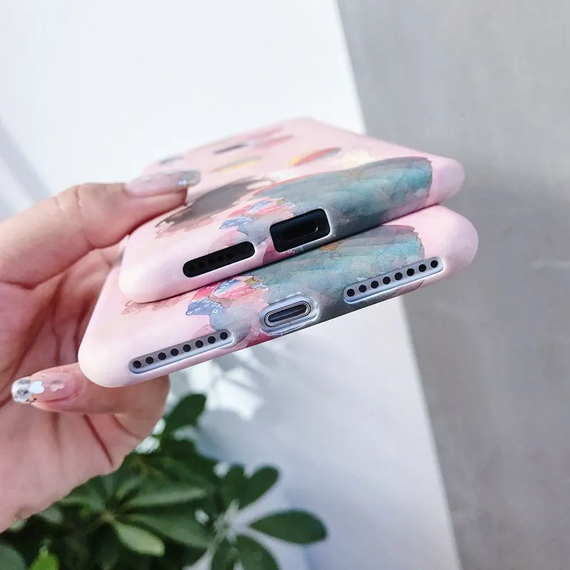 STROLLIFE Милая девочка из мультфильма чехол для IPhone X XS Max XR мыльные пузыри крышка 8 6s 7