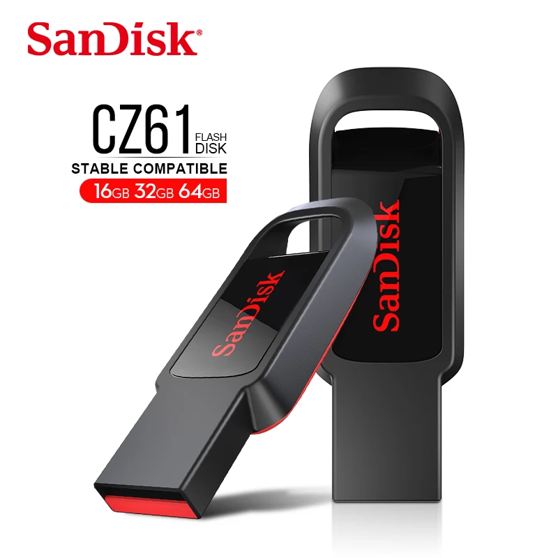 Флеш накопитель USB SanDisk CZ61 128 ГБ/64 Гб/32 ГБ/16 ГБ флеш диск 2 0 usb накопитель|USB
