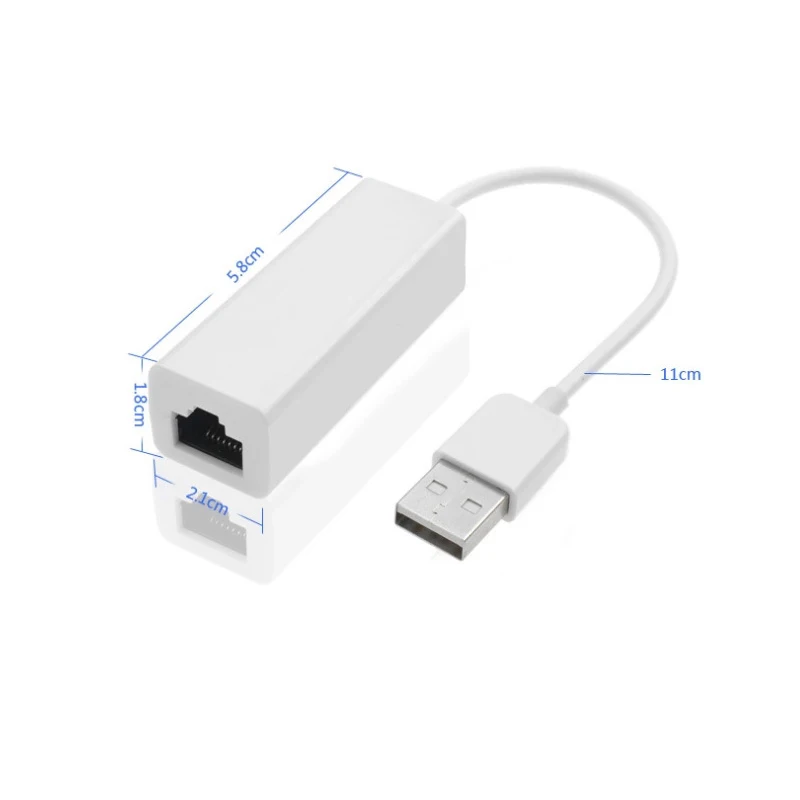 Rovtop Портативный 1 шт. RTL8152 Chips USB 2 0 для RJ45 сетевая карта беспроводной локальной