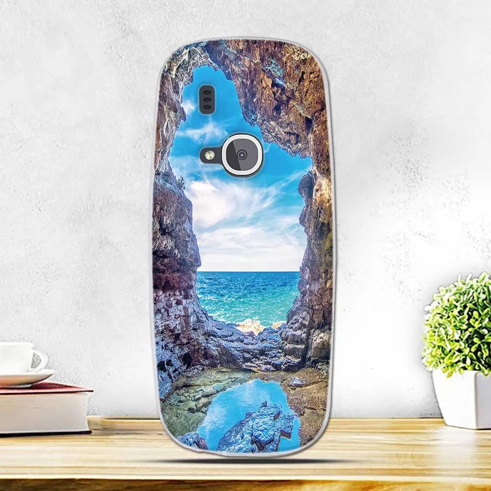 Для Nokia 3310 чехол тонкий стильный чехол для телефона для Nokia 3310 Funda мягкий гелевый защитный чехол для Nokia 3310 задняя крышка