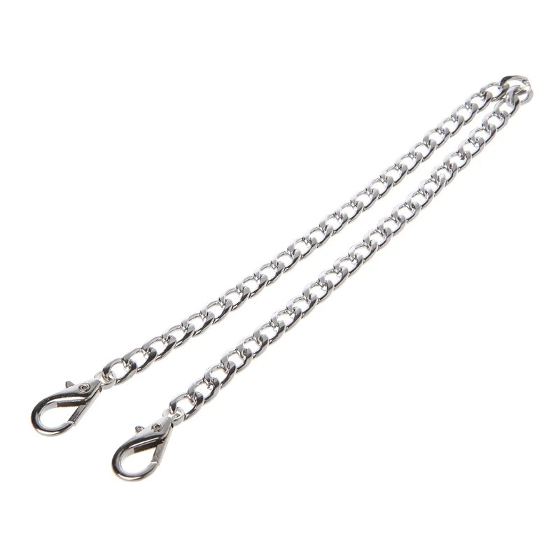 

THINKTHENDO 40cm Metal Purse Chain Strap Handle Shoulder Cross Body Bag Handbag Replacement