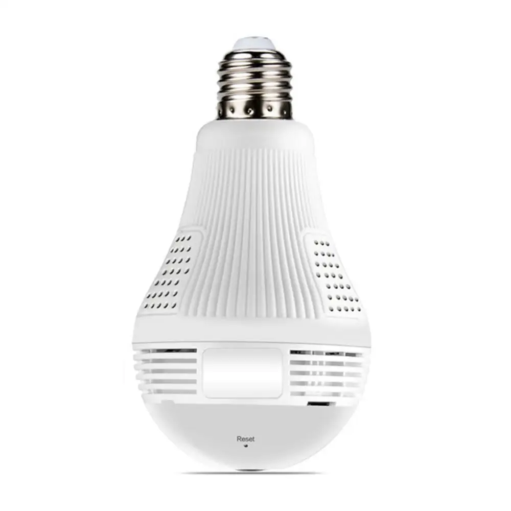 Белый 960P HD беспроводной панорамный мониторинг Wifi мобильный телефон пульт 360 градусов камера видеонаблюдения радионяня - Цвет: Белый