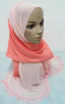 Clearance Chiffon islamic headscarf shawl wrap muslim long scarf 180*50cm | Тематическая одежда и униформа
