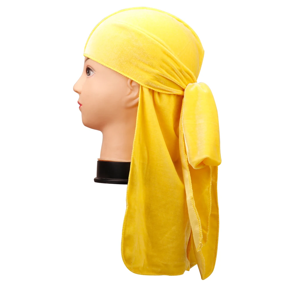 Аксессуары для волос Camo Durag банданы головные уборы для женщин и мужчин длинный хвост пиратская шляпа волны ДУ Бандана тюрбан защитный колпачок