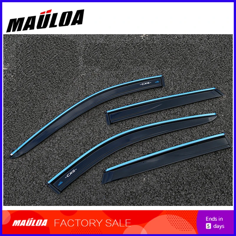 

For modified injection molding sun visor window rain eyebrows rainboard decoration dedicated CX5 2017 2018 2019