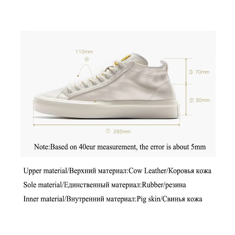 Delivr Men Shoes Running Outdoor 2019 Fashion Rome Mens Shoe Casual Luxury High-Top Genuine Leather Sport Men's | Обувь