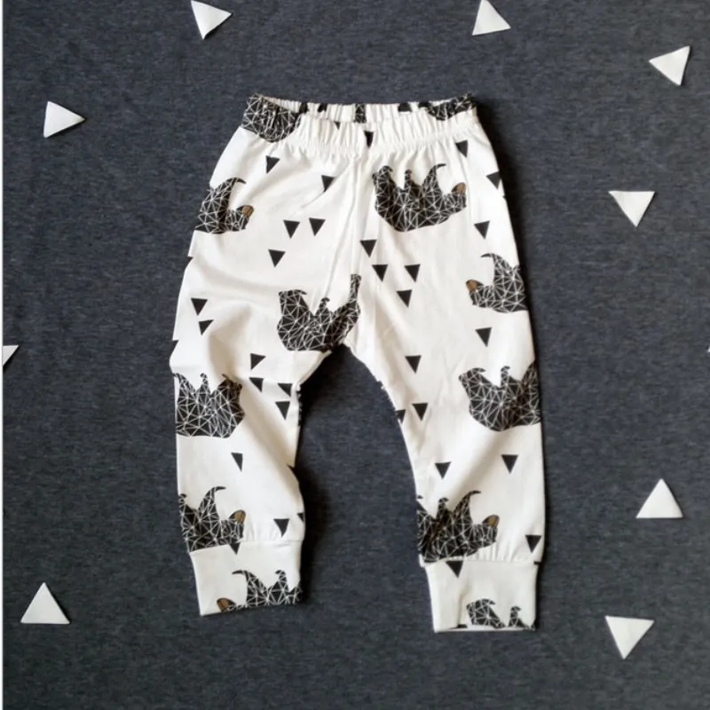 Новые высококачественные хлопковые штаны-шаровары для маленьких мальчиков и