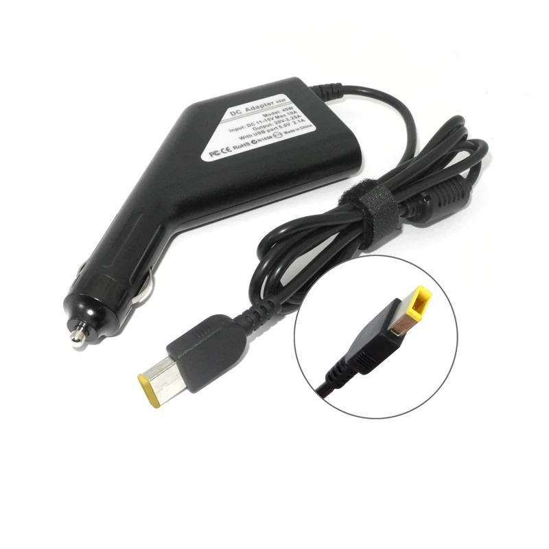 20V 2.25A 45W автомобильный адаптер для ноутбука Зарядное устройство Lenovo Thinkpad X1 Carbon