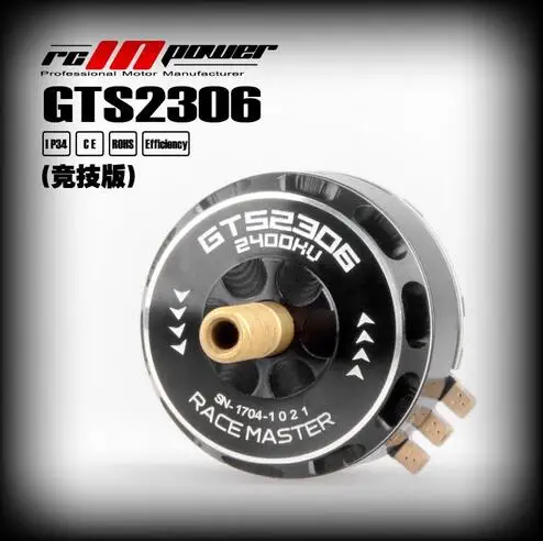 RCINPOWER GTS2306 V2 2400KV 2750KV двигателя 3-5 s Racing Brushess двигатель для FPV RACER Quadcopter RC беспилотный