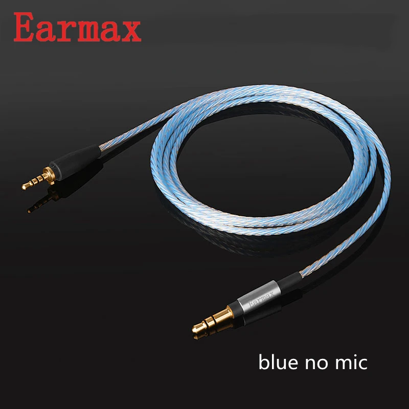 Кабель для наушников Earmax Hi Fi с посеребренным обновлением сменный Urbanite Sennheiser) 3 5 мм