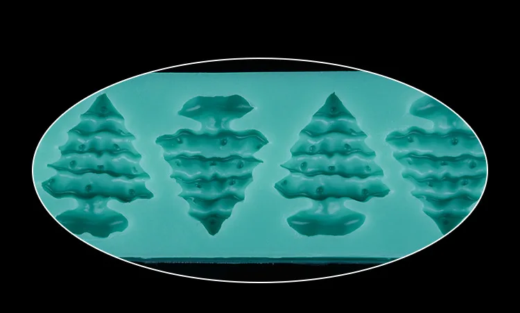 Дерево рамка помадка формы для торта Мыло шоколадная форма кухни выпечки D191 | Дом