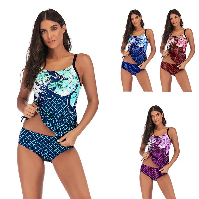 Женский купальник бикини Badpak Biquinis Feminino купальный костюм танкини размера плюс 5XL