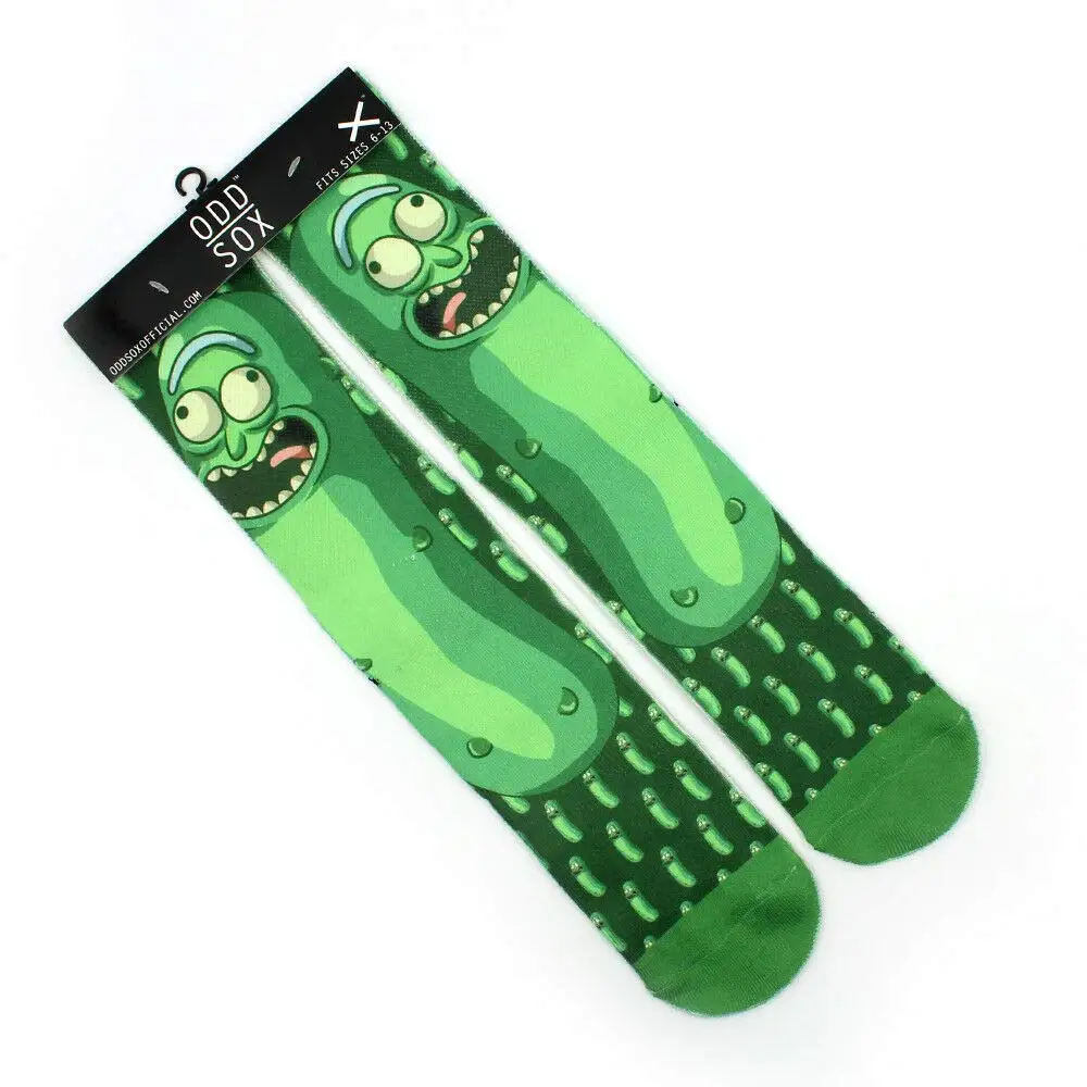 POFUNUO 4x16 &quotin Rick and Morty Pickle MEESEEKS хлопковые носки цветные колготки Косплей Костюм
