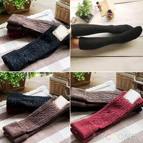 Женские зимние теплые носки до колен 1PQS 22MQ|socks fashion|socks sockwarm winter socks |