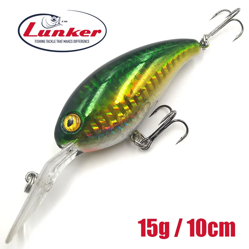 Lunker shad 15 г 10 см приманка блесна рыболовная воблер красный длинный купюр глубокий