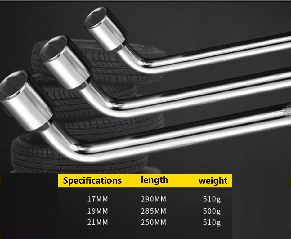 L образный Автомобильный ключ для шин гаечный экономия труда разборка пружинный