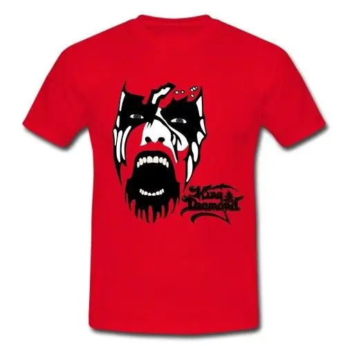KING DIAMOND Датская футболка с тяжелым металлом LIVIA ZITA Красная S M L XL 2XL100% хлопок