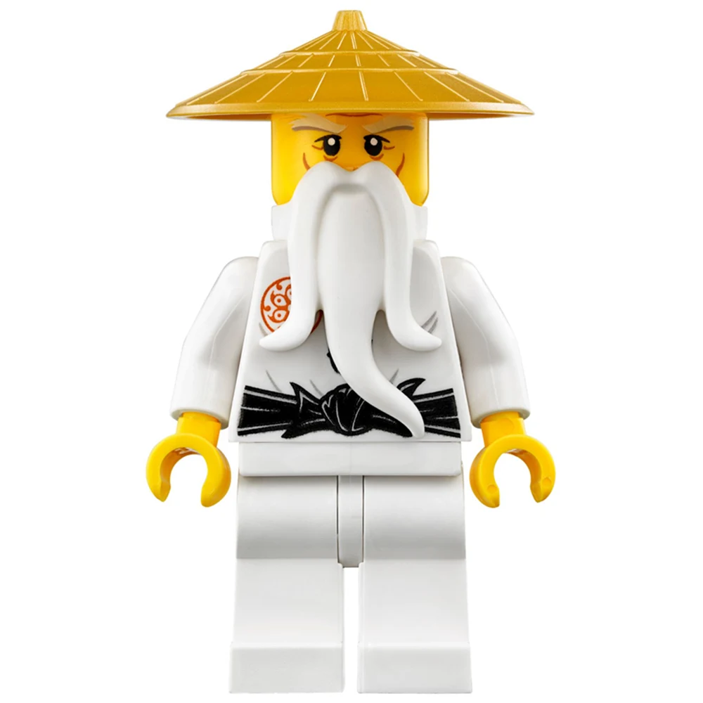 Одна распродажа самурайский мастер Wu Nya фигурки Kai Jay Cole Phantom Ninja minifig сборные