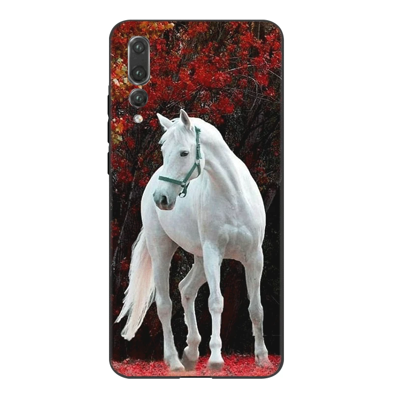 Desxz силиконовый чехол для мобильного телефона Beauty Horse Huawei Y5 Y6 Y7 Y9 Prime Mate 10 Nova 2i 2 3 3i 4