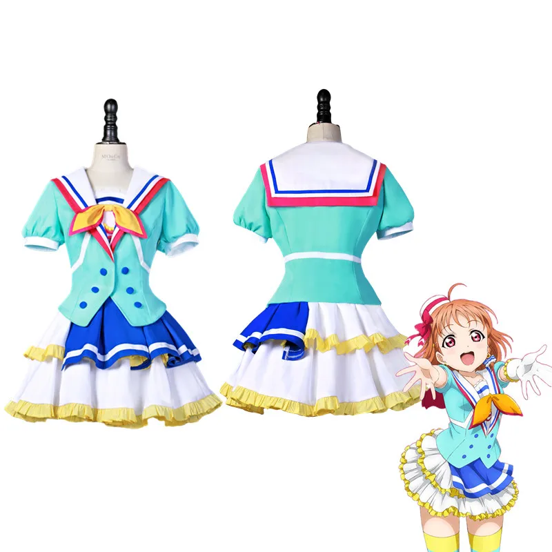 Аниме LoveLive Sunshine Aqours Косплей костюмы Love Live для женщин и девушек форма Kurosawa Dia Ruby Takami