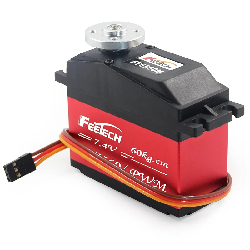 Feetech Servo FT6560M 60 кг Радиоуправляемый сервопривод с высоким крутящим моментом