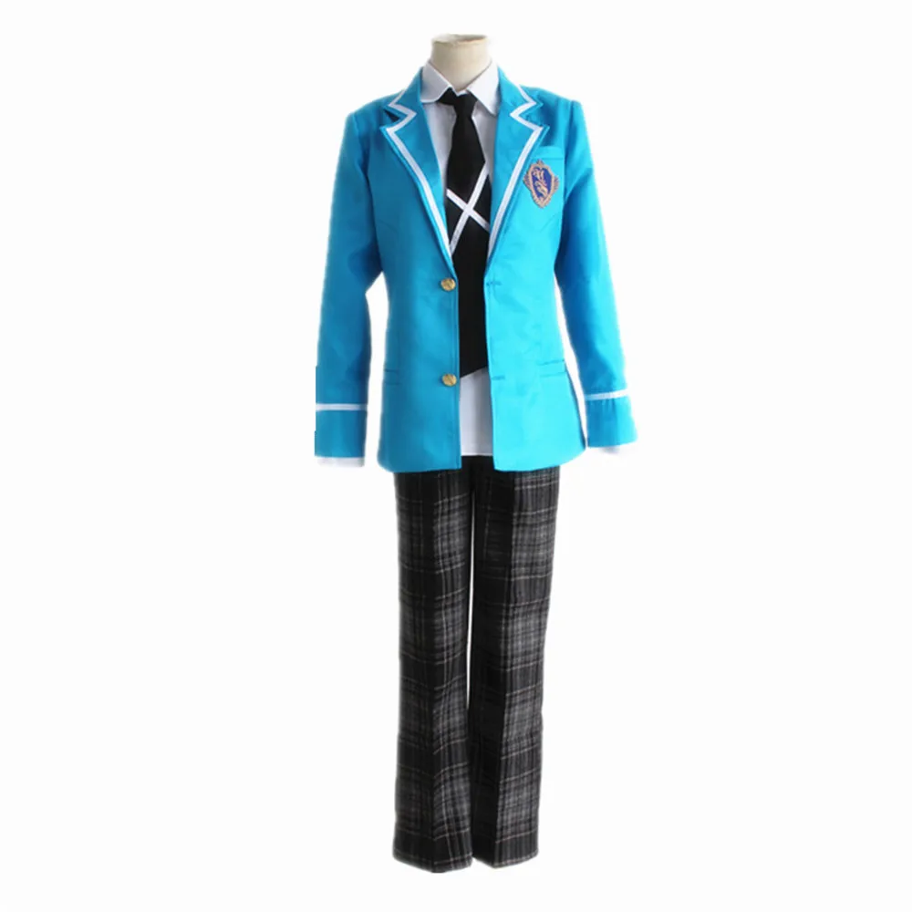 Ансамбль Stars Trickstar Hokuto Hidaka Narukami Arashi Aoi Yuta Akehoshi Subaru косплей школьная форма аниме |