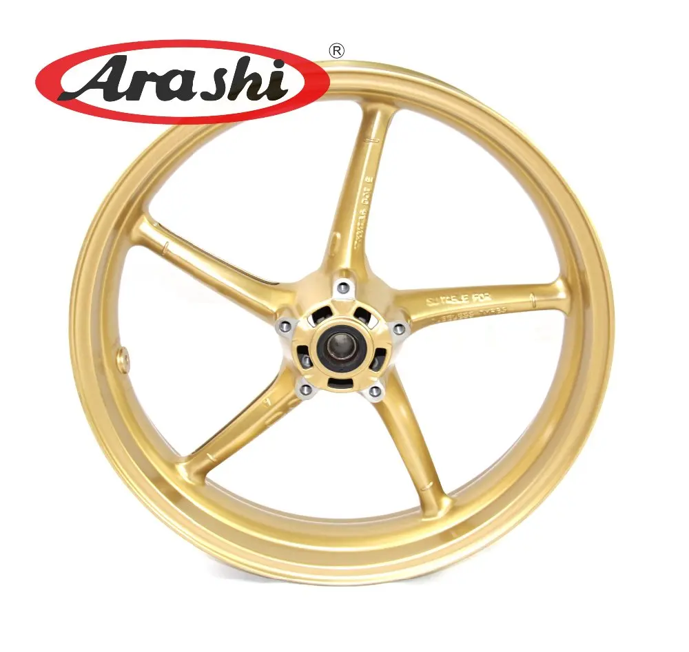 Arashi для улицы тройной 675 R 675R 2009 2012 передний обод мотоцикла золотой 2010 2011 2012|Обода| |