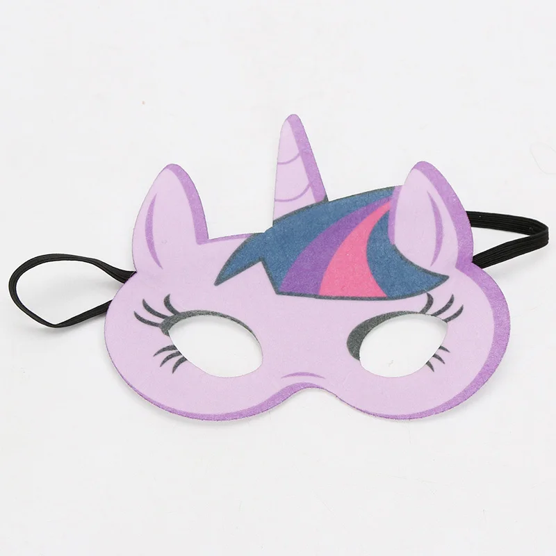 Игрушки My Little Pony маски маска на глаза для косплея принцесса Пинки Пай сумеречные блестящие радужные Костюмы Детские Тканевые маски Хэллоуин