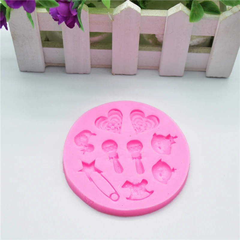 Высокое качество 3D микрофон Силиконовые Формы для кексов торт отделочных работ