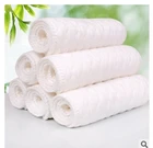 Многоразовые тканевые подгузники, 10 шт., 3 слоя, 100% органический хлопок, детские подгузники, вставки, моющиеся подгузники для новорожденных