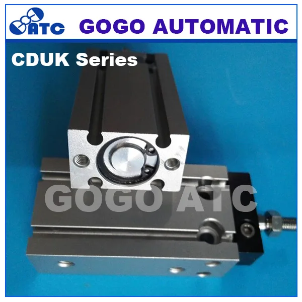 Цилиндр аналогичный типу SMC двухсторонний не вращающийся стержень диаметр 25 мм