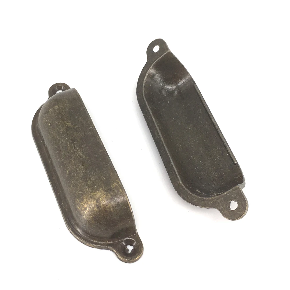 12pcs vintage dresser pulls shell drawer handles antique kitchen cabinet door knob furniture hardware 3 97 free global shipping