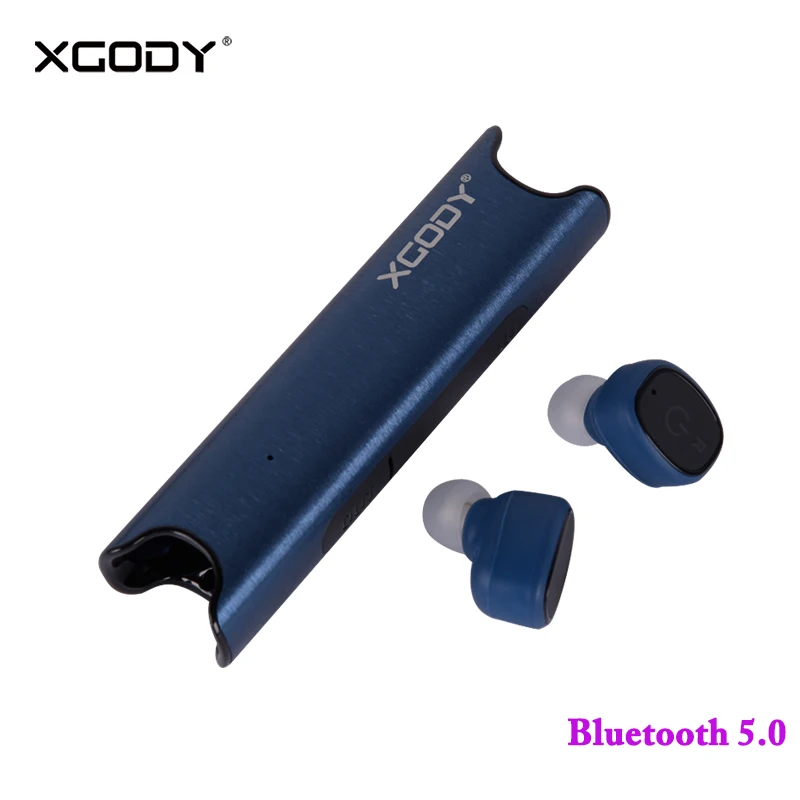 XGODY S2P V5.0 Bluetooth наушники 3D True Беспроводной стерео с микрофоном Портативный