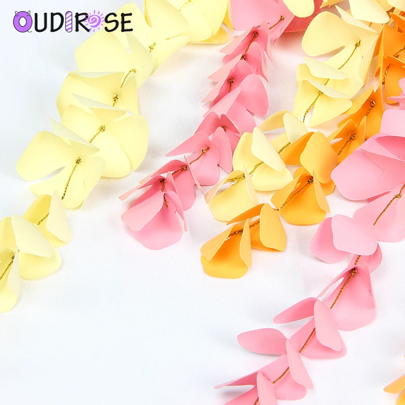OUDIROSE DIY висячая бумага цветочный занавес Wisteria набор для свадьбы питомник Весна