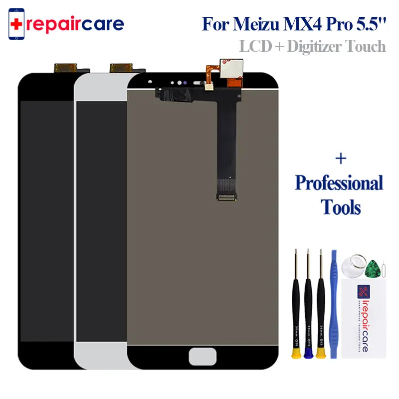 

ЖК-экран 5,5 дюйма для Meizu MX4 Pro + дигитайзер сенсорной панели для Meizu MX4 Pro, ЖК-дисплей