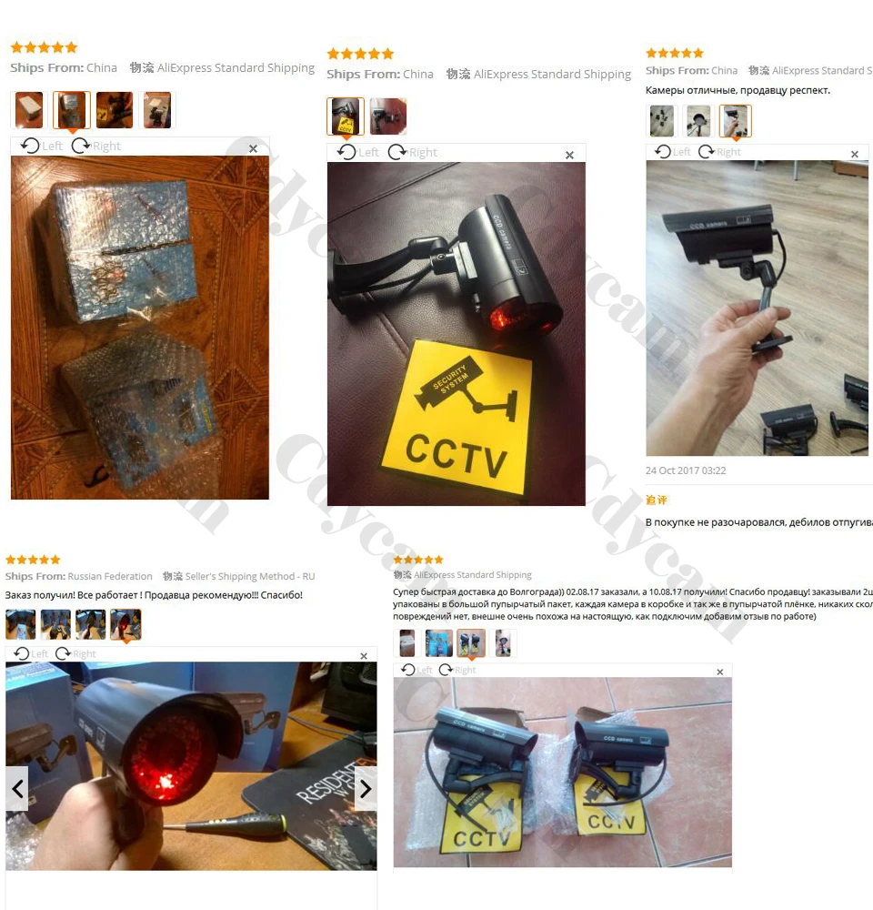 3 шт.(1 сумка) Водонепроницаемый Манекен CCTV камера с мигающий светодиодный светильник для наружного или внутреннего Реалистичного вида поддельные камеры для безопасности