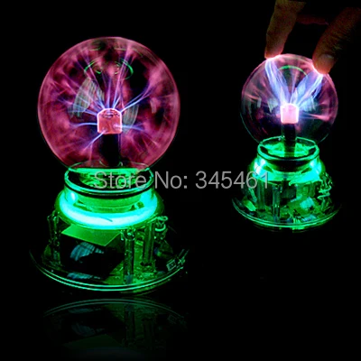 Новинка Lighiting-USB магический шар Стекло статический Plasma Ball Сфера индуцированной