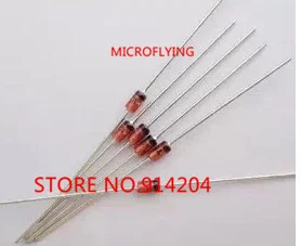 

50 шт./партия 1N4738A 1N4738 1 Вт 8V2 DO-41 диоды стабилитра
