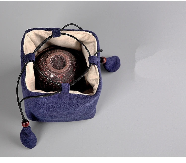 PINNY чайный набор для путешествия посылка сумка на шнурке льняной пакет чайника в