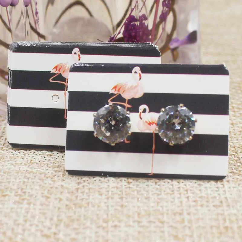 new arrival100pcs/lot Dreamcatcher Earrings Card Multi Designs Ear Studs Earring Display Packaging Rectangle Jewelry Cards | Украшения и