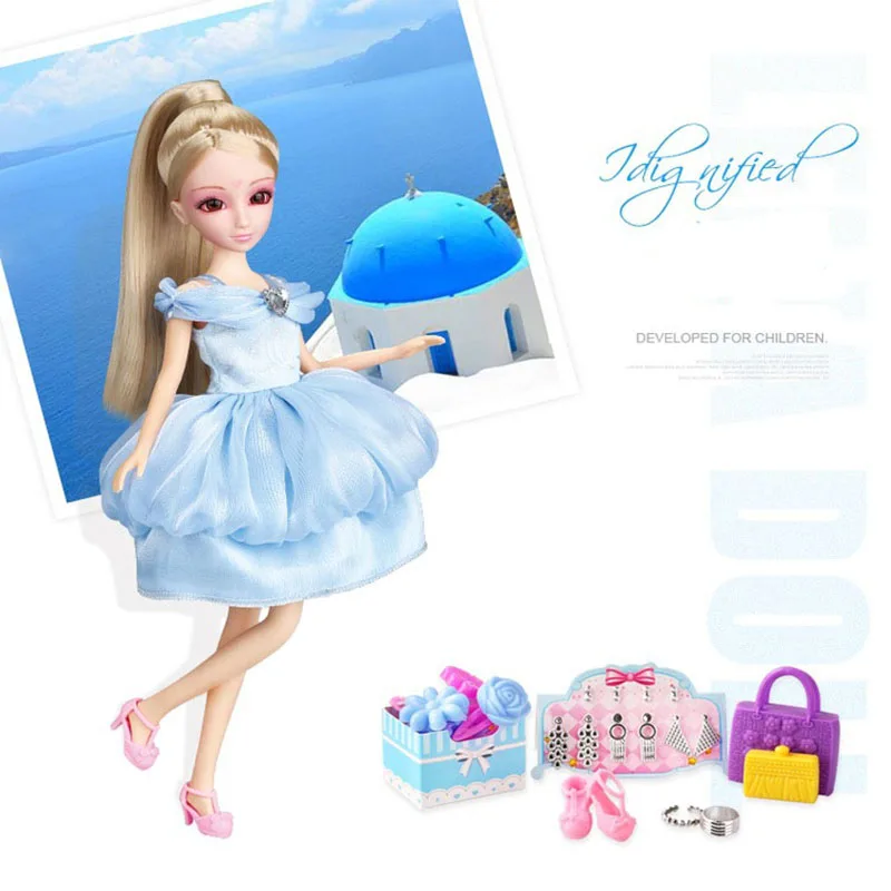 Подлинная Lelia Куклы Игрушки для девочек кукла модная одежда обувь костюмы kawaii