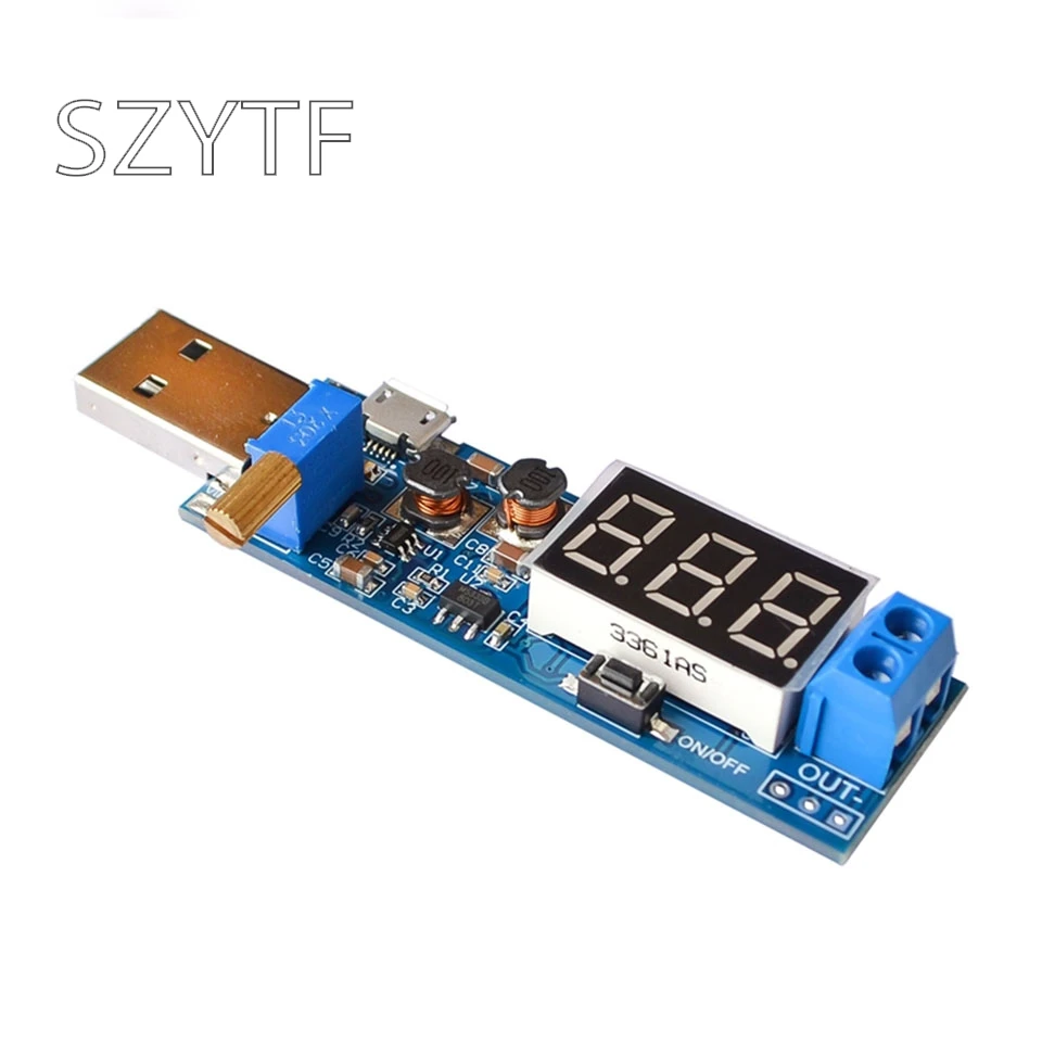 DC-DC USB повышающий регулятор мощности модуль 5 В до 3 9 в 12 24 Настольный питания |
