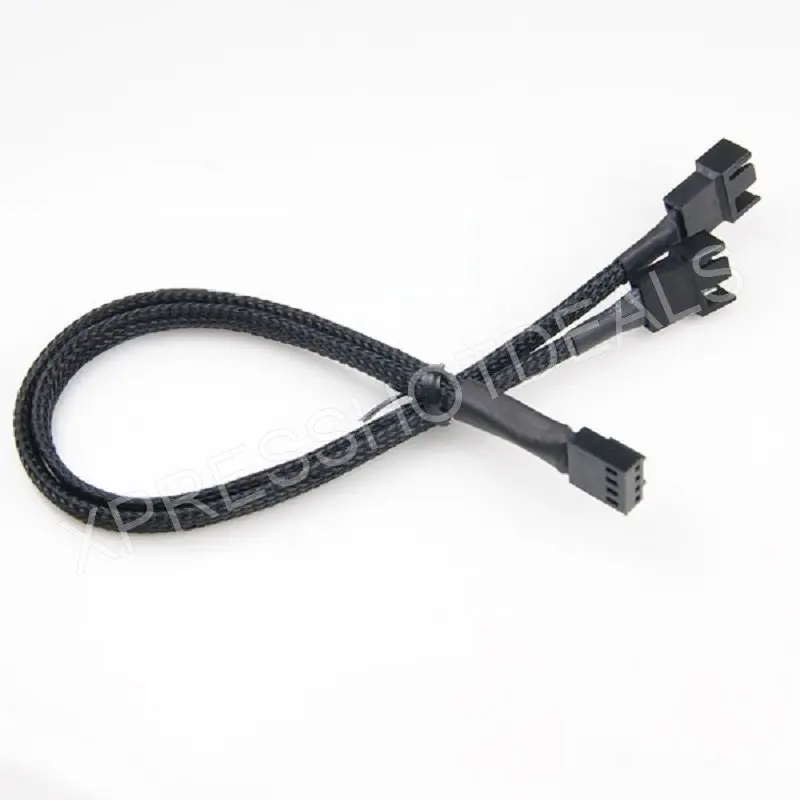 Новый 4-контактный для 2 x 4-контактный/3-контактный PWM удлинитель кабеля к