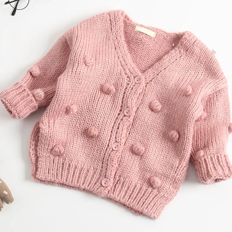 Новинка Осень-зима 2019 детская одежда Модный хлопковый Кардиган для девочек