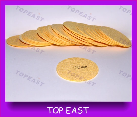 

HOT SALE Wholesale (10Pcs/lot) Freeshipping 10pcs/lot 50MM Round High quality soldering iron tip cleaning compress sponge
